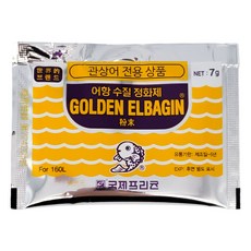 골든엘바진 7g 어항 수질 개선제 KJF, 1개