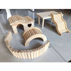 골든햄스터케이지 대형 리빙박스 온도 집 세트 조명, 액세서리 패키지 1, 액세서리 패키지, 1개