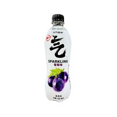 元氣森林 葡萄風味氣泡水, 1個, 480ml