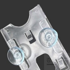 (강군상점) 차량 카드 홀더 주차카드홀더 주차증홀더 주차스티커 주차카드케이스 차량카드꽂이 아파트주차증 주차증케이스 차량스티커 아파트주차카드, 압착고무형(세로)