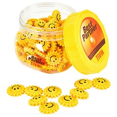 TAAN 해바라기 이모티콘 댐프너 진동흡수 테니스 댐프너 엘보링