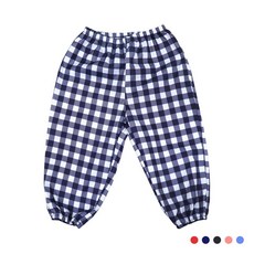 유아동 미술 가운 방수바지 놀이 앞치마-체크 hib*164yB