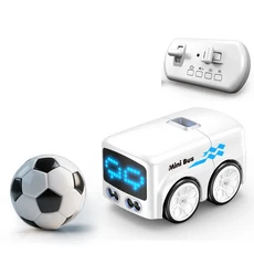 RC 지능형 미니 버스 매직 지능형 리모컨 만화 미니카 제스처 스마트 전기차 어린이 장난감, 캐리와 장난감 친구들, white