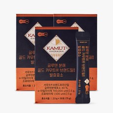 락토온 글루텐분해 골드 카무트 브랜드밀함유 발효효소 30p, 75g, 3개