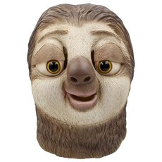 派對動物頭套, 棕色樹懶, 1個