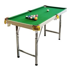 원목 미니 당구대 1.2m 실내 테이블 가정용 취미 게임 연습용 세트, 그린-1200 접이식