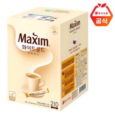 맥심 화이트골드 커피믹스, 11.7g, 210개입, 1개