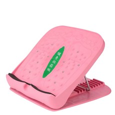 拉筋板 10檔可調 磁石穴道按摩 小腿拉筋神器 腳底按摩, 粉色