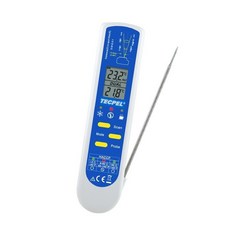 TECPEL 泰菱 D-175 食品級 紅外線雙用溫度計, 1個, 公司用戶(請備註留抬頭/統編)