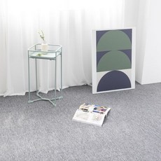 문고리닷컴 패브리코 바닥접착식 셀프 인테리어 타일카페트4색(가로50cm 세로50cm 두께5mm) 20장 1세트