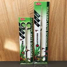 MR.AQUA 水族先生 專業水草直剪 S/M 水草剪 水草夾 彎夾 直夾, 1個, S 20cm