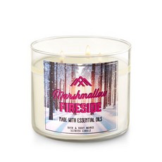 Bath & Body Works 棉花糖爐邊香氛蠟燭 (三蕊), 1個