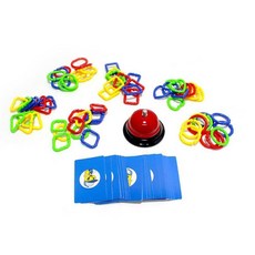 어린이집 체육교구 아기 링 고리 끼우기놀이 장난난감 키즈카페 소근육발달 실내활동, 1개