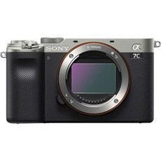 소니 세계 풀 사이즈 미러리스 일안 α7C 바디 실버 ILCE-7C S[쫓는 눈동자 AF로 찍어 놓치지 않는다]