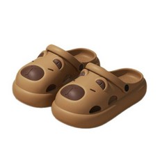 곰돌이샵 남녀공용 귀여운 카피바라 EVA 클로그 샌들 슬리퍼