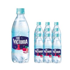 웅진빅토리아 체리 탄산수, 10개, 500ml