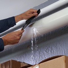 배관 보수용 방수 테이프 파이프 실링 테이프, 블랙