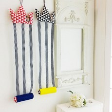 왕관 핀 홀더 교구 바느질 펠트diy, 블랙, 1개