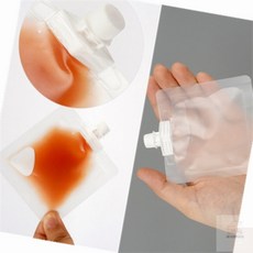 후니곳간 이유식 착즙 파우치 음료보관용기, 100ml 일반형, 1개