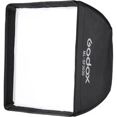 Godox 30*30CM 方形柔光罩 柔光均勻 方便攜帶, 1個, ML-SF3030 神牛小卡口