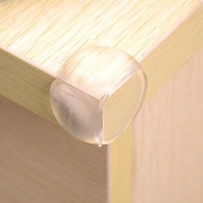 조이상점 pvc 원형 가구 책상 모서리 보호대 충격방지, 투명, 50개