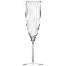 條紋塑膠香檳杯 180ml, 1個, 16個裝