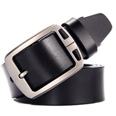 本革職人 真皮男士潮流個性鏤空針扣皮帶