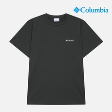 컬럼비아 남성 기능성 반팔티셔츠_챠콜 (C72-YMD607)