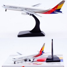 JC Wings 아시아나항공 B767-300 HL7528 비행기 항공기 모형 다이캐스트 1:400