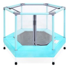 키스톤 유아 트램폴린 파스텔 140cm/55인치 안전망, KS-CT704