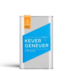 肯禾 Kever Genever 無酒精 蒸餾飲 500ml 0% 酒精, 1個