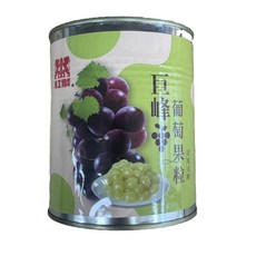 紅聯 巨峰葡萄果粒 (去皮去籽), 850g, 1個