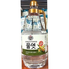조청 식당용 백설 맥아 물엿 2.45kg X6개 업소용, 1,본상품선택, 6개