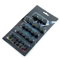 [호환] 장식 볼트 너트 오토바이 액세서리 커버 Yamaha R15 V2 미니 모토 아프리카 트윈 Surron X Max Duca, 08 검정색