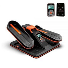 Maicifi 집에서 운동할 수 있는 스테퍼 저항 밴드가 계단 책상 아래 타원형 136.1kg(300파운드) 무게 용량 LCD 모니터가 다리 운동기, Maicifi 집에서 운동할 수 있는 스테퍼 저항 밴드