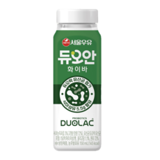 new 서울우유 듀오안 화이바, 48개, 150ml