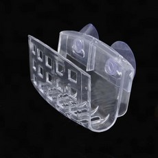 수세미 강력 욕실 탈부착 싱크대 흡착 주방 비누 벽면 거치 물빠짐 홀더, 1개, 투명