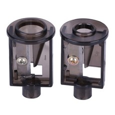 tenwin天文 雙孔電動削鉛筆機 快速削筆 雙刀架替換 適用多種鉛筆, 1個, 刀架, 藍色、白色、粉色