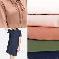 데코탑 로즈스킨6종 꽃잎처럼부드러운 블라우스원단 구김없는사계절용, 스킨핑크