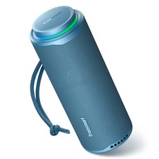 Tronsmart T8 휴대용 무선 블루투스 스피커 40W 캠핑용 LED IPX7방수 야외용 18시간재생, 블루
