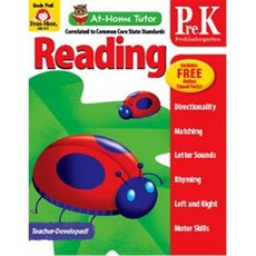 At-Home Tutor: Reading Grade PreK Workbook, Evan-Moor Educational Publi...