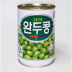 삼아 완두콩 통조림, 400g, 2개