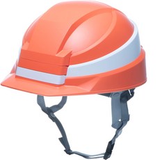 IZANO 日本製 IZANO2 2代 折疊式工程安全帽 防災防震避難 安全防護, 橘/白, 1個