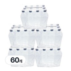 순창샘물 무라벨, 60개, 1L