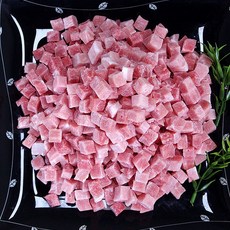[으뜸한돈] 뒷다리살 카레 짜장 볶음밥용 1.8kg (300gX6팩), 6개, 300g