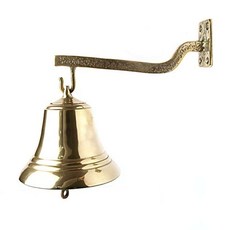 인프마켓 주물 학교종 골드 출입문종 교실종 학교벨, 3)주물/학교종/소/100파이/골드