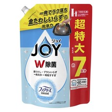 JOY W 철수세미 브러시가 필요없는 주방세제 프레시 그린 리필용 초특대 사이즈, 1개