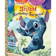 Birthday Surprise! (Disney Stitch) (Little Golden Book) [hardcover] 348582, Birthday Surprise! (Disney Sti