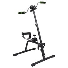 실내 자전거 노인 어르신 재활 좌식 운동기구, 블랙