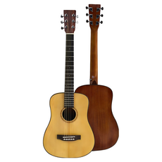 巴哈樂器批發 34吋 時空雲杉面單木吉他 A級桃花芯木 兒童吉他 初學吉他 超值全配件, 時空雲杉, 1